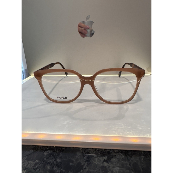 Fendi FE50058I 050 Round Eyeglasses 54-16-140 - Picture 1 of 4